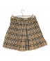 Burberry's (バーバリーズ) ノヴァチェックラップスカート ブラウン サイズ:12：5000円