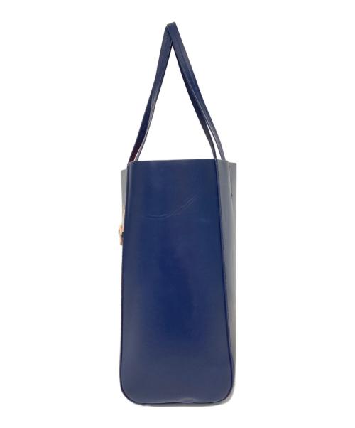 Kate Spade（ケイトスペード）Kate Spade (ケイトスペード) ラクダモチーフ トートバッグ ネイビーの古着・服飾アイテム