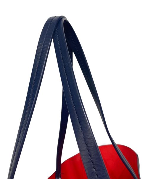 Kate Spade（ケイトスペード）Kate Spade (ケイトスペード) ラクダモチーフ トートバッグ ネイビーの古着・服飾アイテム