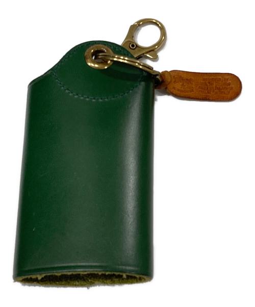 IL BISONTE（イル ビゾンテ）IL BISONTE (イル ビゾンテ) レザーキーケース グリーンの古着・服飾アイテム