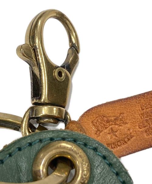 IL BISONTE（イル ビゾンテ）IL BISONTE (イル ビゾンテ) レザーキーケース グリーンの古着・服飾アイテム