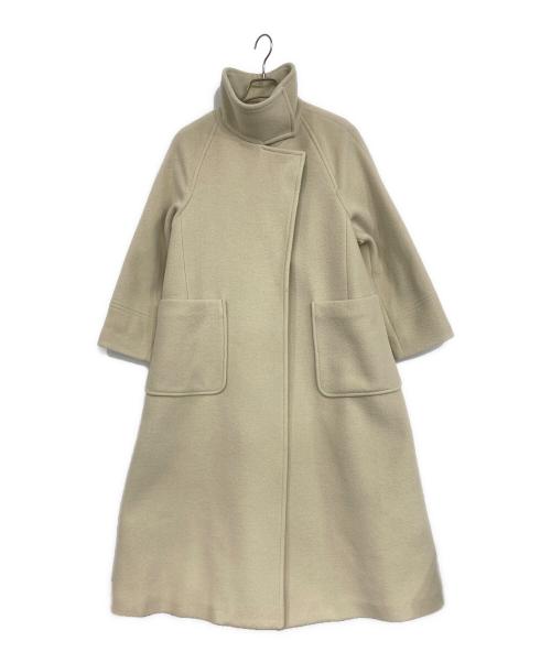 EMMEL REFINES（エメル リファインズ）EMMEL REFINES (エメル リファインズ) スタンドカラーコート ベージュ サイズ:Mの古着・服飾アイテム