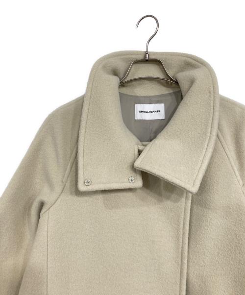 EMMEL REFINES（エメル リファインズ）EMMEL REFINES (エメル リファインズ) スタンドカラーコート ベージュ サイズ:Mの古着・服飾アイテム