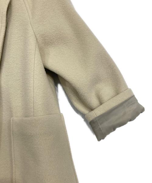 EMMEL REFINES（エメル リファインズ）EMMEL REFINES (エメル リファインズ) スタンドカラーコート ベージュ サイズ:Mの古着・服飾アイテム