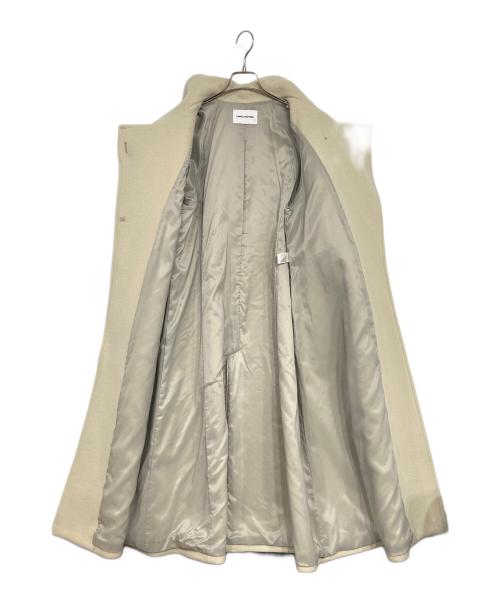 EMMEL REFINES（エメル リファインズ）EMMEL REFINES (エメル リファインズ) スタンドカラーコート ベージュ サイズ:Mの古着・服飾アイテム