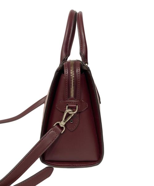 Kate Spade（ケイトスペード）Kate Spade (ケイトスペード) 2WAY総柄ハンドバッグ ピンクの古着・服飾アイテム