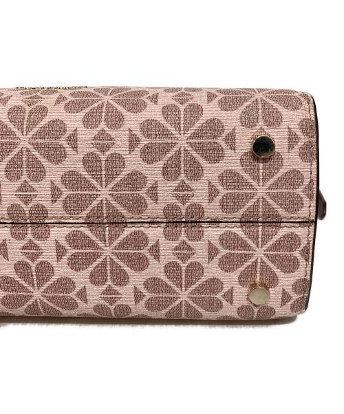 Kate Spade（ケイトスペード）Kate Spade (ケイトスペード) 2WAY総柄ハンドバッグ ピンクの古着・服飾アイテム