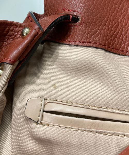 GIANNI CHIARINI（ジャンニ キアリーニ）GIANNI CHIARINI (ジャンニ キアリーニ) オリガミ 2WAYバッグ ブラウンの古着・服飾アイテム