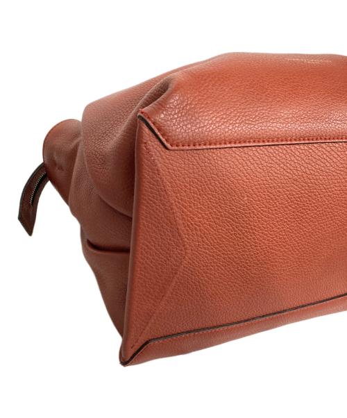 GIANNI CHIARINI（ジャンニ キアリーニ）GIANNI CHIARINI (ジャンニ キアリーニ) オリガミ 2WAYバッグ ブラウンの古着・服飾アイテム