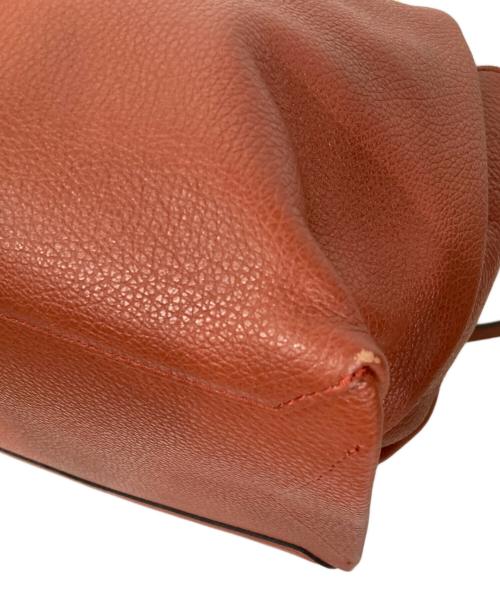 GIANNI CHIARINI（ジャンニ キアリーニ）GIANNI CHIARINI (ジャンニ キアリーニ) オリガミ 2WAYバッグ ブラウンの古着・服飾アイテム