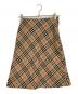 BURBERRY BLUE LABEL（バーバリーロンドンブルーレーベル）の古着「ノヴァチェックスカート」｜ベージュ