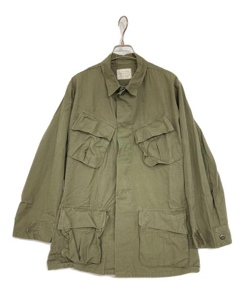 US ARMY（ユーエスアーミー）US ARMY (ユーエスアーミー) 70sジャングルファティーグジャケット カーキ サイズ:XーＳＭＡＬＬ　ＲＥＧＵＬＡＲの古着・服飾アイテム