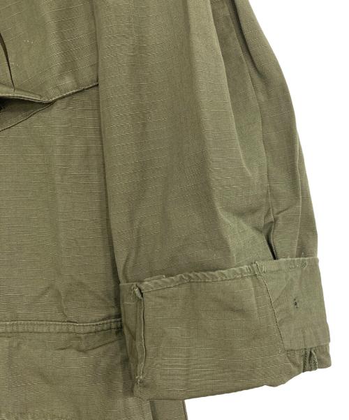 US ARMY（ユーエスアーミー）US ARMY (ユーエスアーミー) 70sジャングルファティーグジャケット カーキ サイズ:XーＳＭＡＬＬ　ＲＥＧＵＬＡＲの古着・服飾アイテム