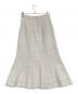 Her lip to (ハーリップトゥ) ツイードスカート ホワイト サイズ:M：4000円