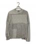 DIESEL（ディーゼル）の古着「ケーブルニット」｜グレー