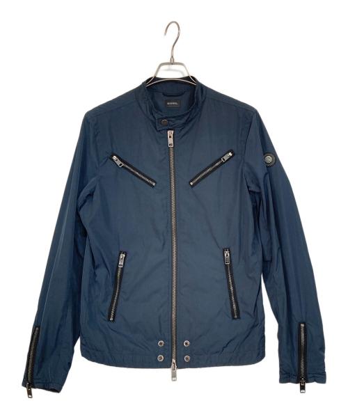 DIESEL（ディーゼル）DIESEL (ディーゼル) ジップアップジャケット ネイビー サイズ:Mの古着・服飾アイテム