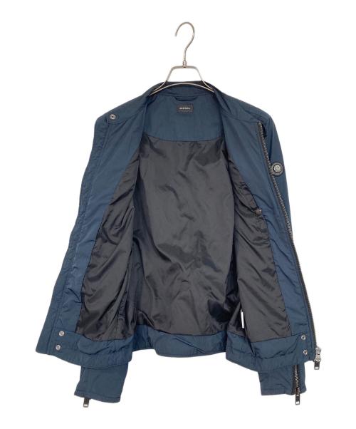 DIESEL（ディーゼル）DIESEL (ディーゼル) ジップアップジャケット ネイビー サイズ:Mの古着・服飾アイテム