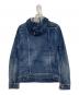 DIESEL (ディーゼル) フーデッドデニムジャケット インディゴ サイズ:M：6000円