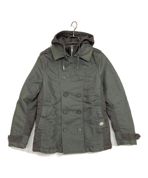 DIESEL（ディーゼル）DIESEL (ディーゼル) 切替ジャケット カーキ サイズ:Sの古着・服飾アイテム