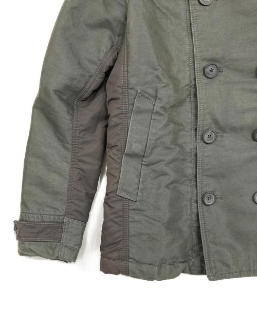 DIESEL（ディーゼル）DIESEL (ディーゼル) 切替ジャケット カーキ サイズ:Sの古着・服飾アイテム