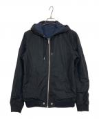 DIESELディーゼル）の古着「リバーシブルジャケット」｜ブラック
