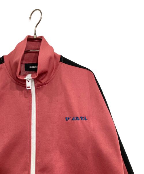 DIESEL（ディーゼル）DIESEL (ディーゼル) トラックジャケット ピンク サイズ:Mの古着・服飾アイテム