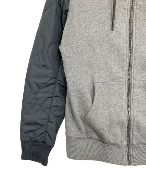 DIESEL（ディーゼル）DIESEL (ディーゼル) 切替ジップパーカー グレー サイズ:Mの古着・服飾アイテム