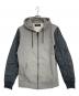 DIESEL（ディーゼル）の古着「切替ジップパーカー」｜グレー