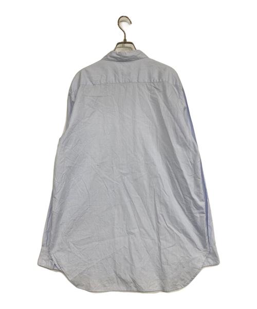 GALERIE VIE（ギャルリーヴィー）GALERIE VIE (ギャルリーヴィー) コットンオックスフォード レギュラーシャツ ブルー サイズ:48の古着・服飾アイテム