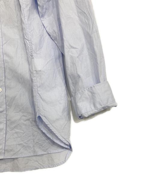 GALERIE VIE（ギャルリーヴィー）GALERIE VIE (ギャルリーヴィー) コットンオックスフォード レギュラーシャツ ブルー サイズ:48の古着・服飾アイテム