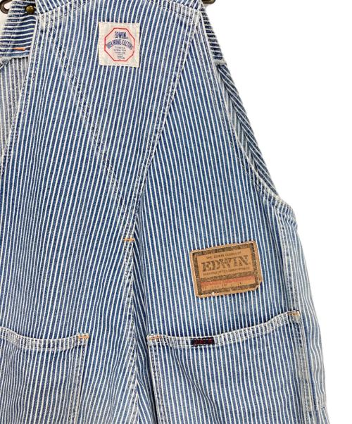 EDWIN（エドウィン）EDWIN (エドウィン) ヴィンテージヒッコリーオーバーオール インディゴ サイズ:SIZE LLの古着・服飾アイテム