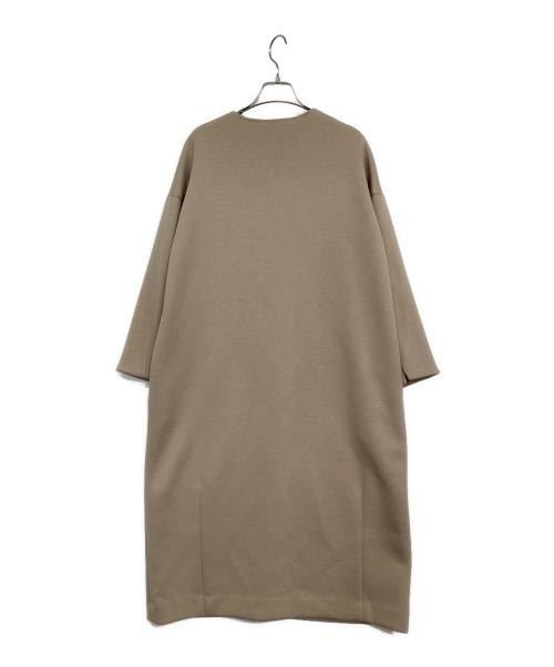 SOEJU（ソージュ）SOEJU (ソージュ) 2WAYコクーンジップワンピース ベージュ サイズ:SIZE Mの古着・服飾アイテム