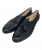 Salvatore Ferragamo BOUTIQUEサルヴァトーレフェラガモ）の古着「レースアップシューズ」｜ブラック