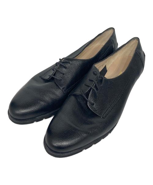 Salvatore Ferragamo BOUTIQUE（サルヴァトーレフェラガモ）Salvatore Ferragamo BOUTIQUE (サルヴァトーレフェラガモ) レースアップシューズ ブラック サイズ:7　1/2の古着・服飾アイテム