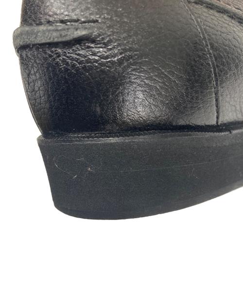 Salvatore Ferragamo BOUTIQUE（サルヴァトーレフェラガモ）Salvatore Ferragamo BOUTIQUE (サルヴァトーレフェラガモ) レースアップシューズ ブラック サイズ:7　1/2の古着・服飾アイテム