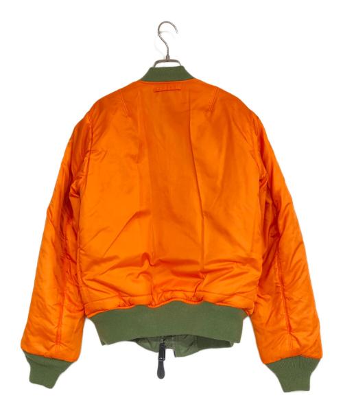 ALPHA（アルファ）ALPHA (アルファ) MA-1タイトフライトジャケット カーキ サイズ:SIZE Mの古着・服飾アイテム