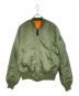 ALPHA（アルファ）の古着「MA-1タイトフライトジャケット」｜カーキ