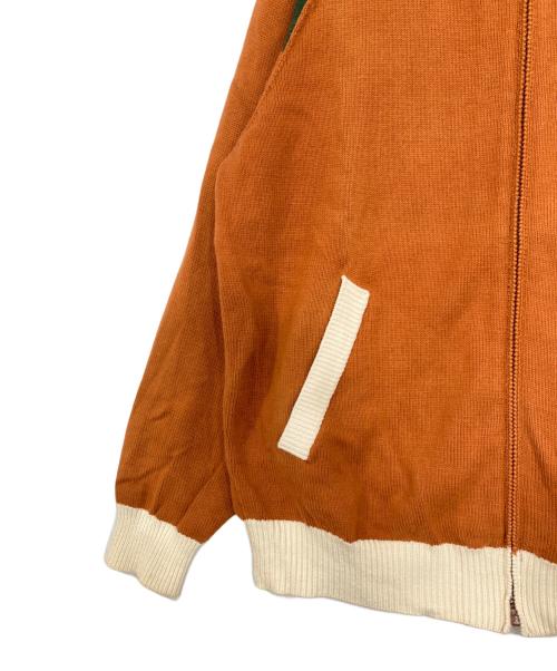 KARL HELMUT（カールヘルム）KARL HELMUT (カールヘルム) ニットジャケット ブラウン サイズ:表記無しの古着・服飾アイテム