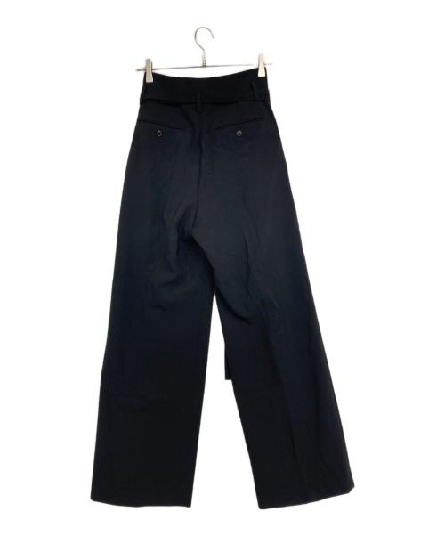 AEWEN MATOPH（イウエン マトフ）AEWEN MATOPH (イウエン マトフ) ハイウエストパンツ ブラック サイズ:SIZE 36の古着・服飾アイテム