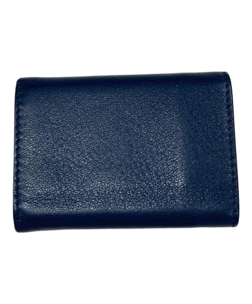 BALENCIAGA（バレンシアガ）BALENCIAGA (バレンシアガ) ペーパーミニウォレット ネイビーの古着・服飾アイテム