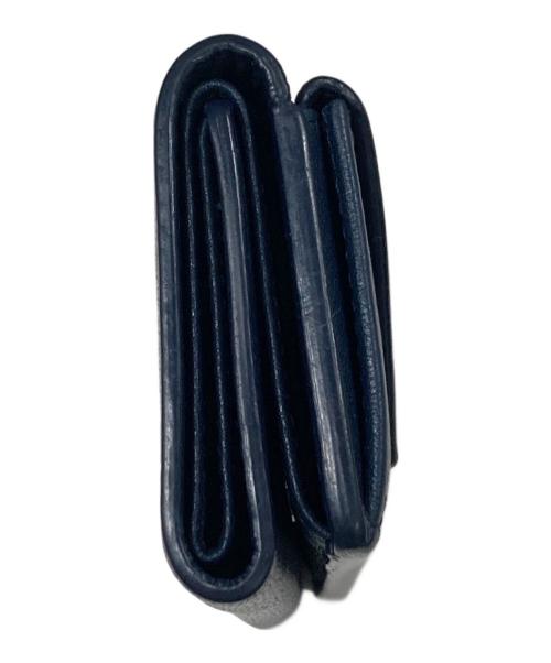 BALENCIAGA（バレンシアガ）BALENCIAGA (バレンシアガ) ペーパーミニウォレット ネイビーの古着・服飾アイテム