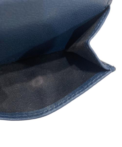 BALENCIAGA（バレンシアガ）BALENCIAGA (バレンシアガ) ペーパーミニウォレット ネイビーの古着・服飾アイテム