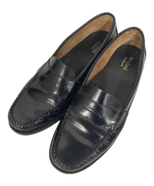 G.H.BASS&CO.（ジー・エイチ・バス・コー）G.H.BASS&CO. (ジー・エイチ・バス・コー) コインローファー ブラック サイズ:38の古着・服飾アイテム