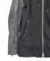 中古・古着 DIESEL (ディーゼル) アームレザージップパーカー ブラック サイズ:SIZE S：6000円