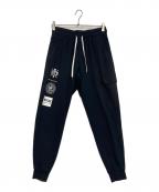 sy32 by sweet yearsエスワイサーティトゥバイスィートイヤーズ）の古着「スウェットジョガーパンツ」｜ブラック