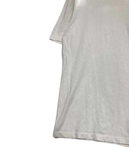 Maison Margiela（メゾンマルジェラ）Maison Margiela (メゾンマルジェラ) ステレオタイプ ロゴTシャツ ホワイト サイズ:46の古着・服飾アイテム