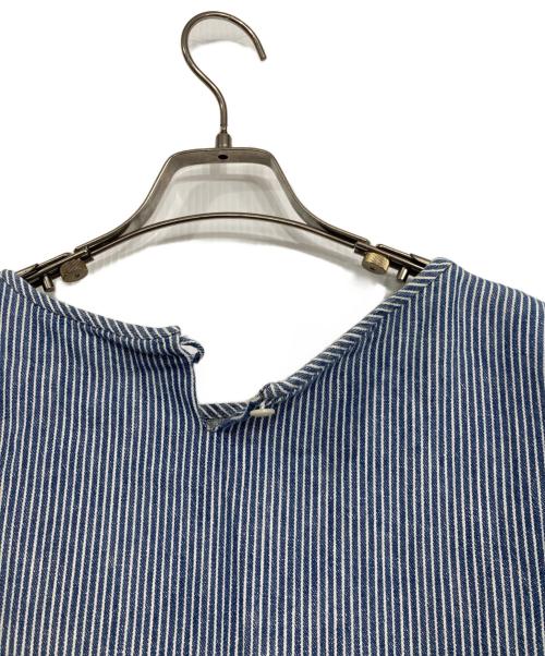 45R（フォーティファイブ・アール）45R (フォーティファイブ・アール) ギマダンガリー刺繍デニムブラウス インディゴ サイズ:3の古着・服飾アイテム