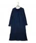 45R（フォーティファイブ・アール）の古着「レースアップニットワンピース」｜ネイビー