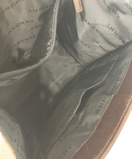 BURBERRY（バーバリー）BURBERRY (バーバリー) ノヴァチェックハンドバッグ ベージュの古着・服飾アイテム