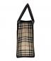 BURBERRY (バーバリー) ノヴァチェックハンドバッグ ベージュ：17000円